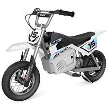 Razor MX400 Dirt Rocket 24V Electric Motocross Dirt Bike, White (Open Box)