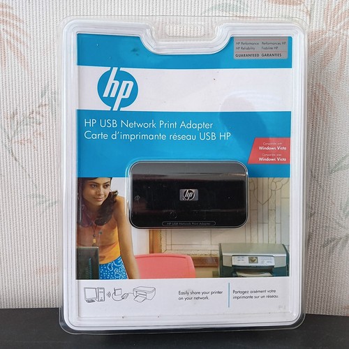 New HP USB Network Print Adaptor Model Q6275A (Connects Printer to Ethernet)