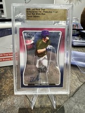 2020 Leaf Metal Draft Autographed Pre-production Proof-Daniel Cabrera 1 of 1 .