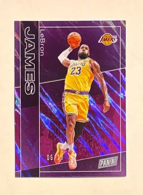 2025 Panini The National NSCC LeBron James VIP Silver Pack Purple 5/15 SSP #11