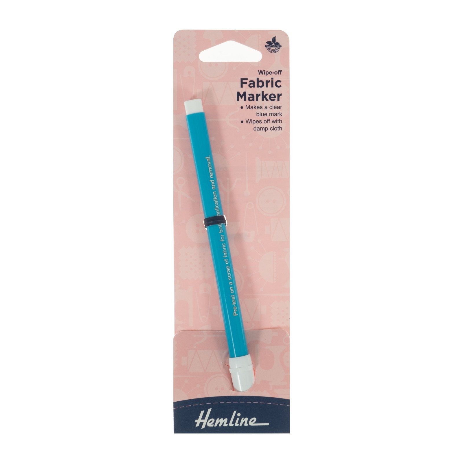 Hemline: Pen: Fabric Marker: Wipe or Wash Off