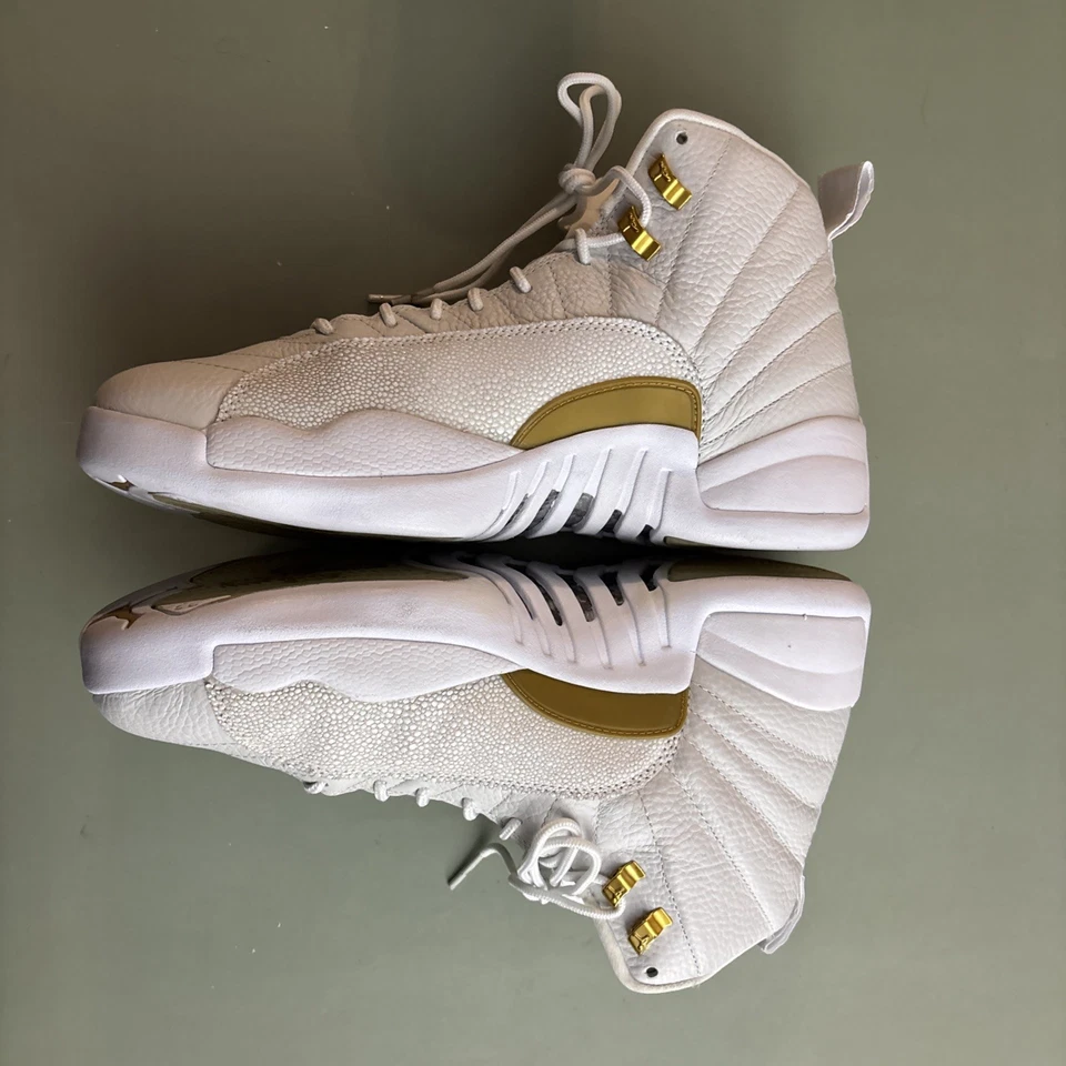 Talla 12 - OVO x Air Jordan 12 Retro Blanco 873864-102 Leer Descripción Foto 3 de 4