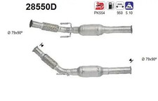 Catalyseurs Peugeot 406