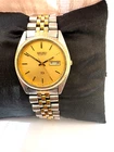 Seiko Mens Vintage Quartz Day&Date Bracelet Watch 5Y23-8A60