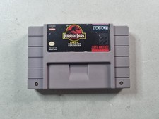 Jurassic Park Part 2: The Chaos Continues (Nintendo SNES) Authentic Cart Only