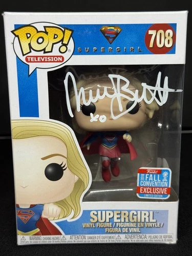 Supergirl 708 Supergirl NYCC Shared Exclusive Signed Melissa Benoist w/COA