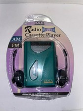 VTG COTA Green AM/FM Cassette Player AM/FM Radio Stereo CT-14435 NEW In Packing