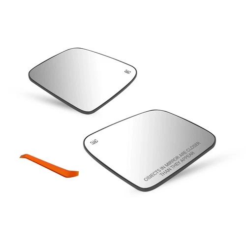 Pair Heated Mirror Glass For 2011-2022 Jeep Grand Cherokee and Dodge Durango