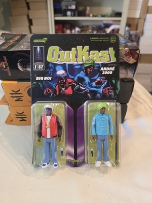 Reaction Outkast Big Boi & Andre 3000 2 Pack figure Super 7 - New | Sealed