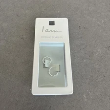 I Am Sterling Silver 925 Small Hoop Earrings | New W/ Fast Shipping!