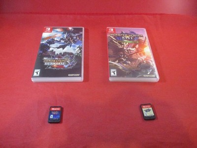 Monster Hunter Generations Ultimate/Rise Deluxe Edition Nintendo Switch w/Case #
