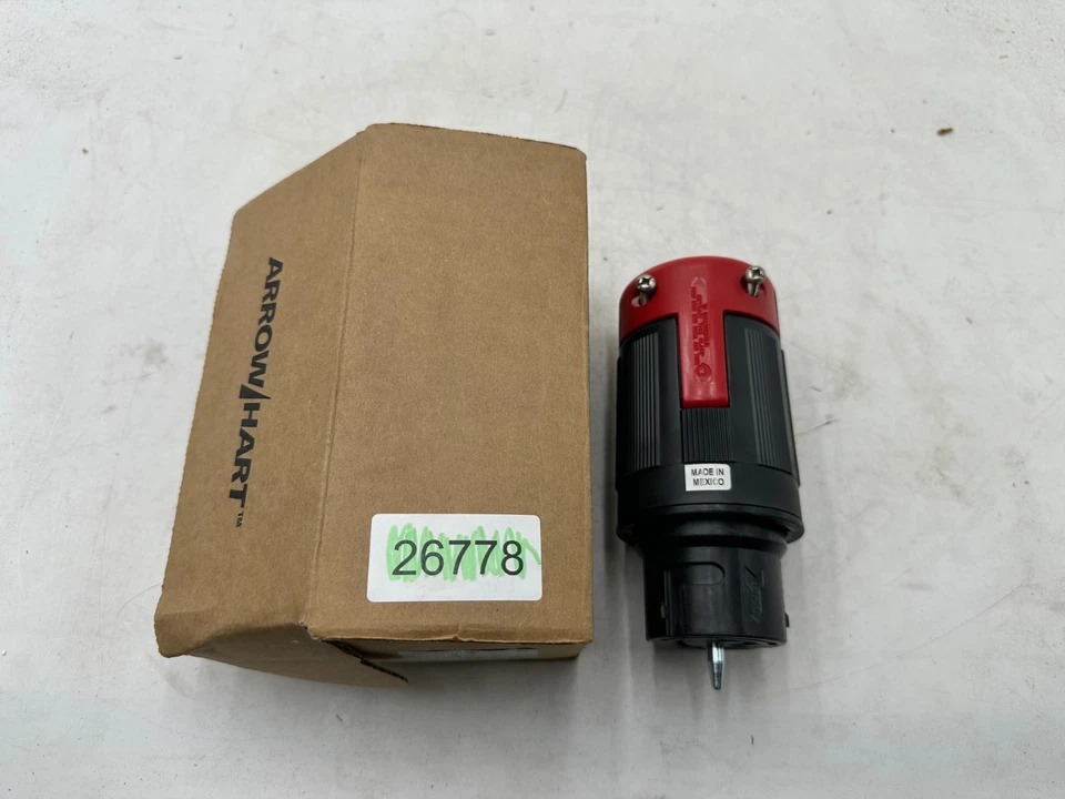 Conector Hart Arrow Hart CS8464EX 50 Amp 480 Vac 2P 3W Foto 2 de 3