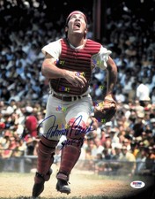Johnny Bench Cincinnati Reds Signed Autographed 8x10 photo Reprint