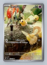 Cutiefly Temporal Forces 172/162 Holo NM/M Pokemon 2024