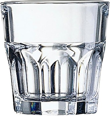 Arcoroc ARC J2609 Granity Whiskeyglas, 160ml Glas transparent, 6 Stück NEU & OVP