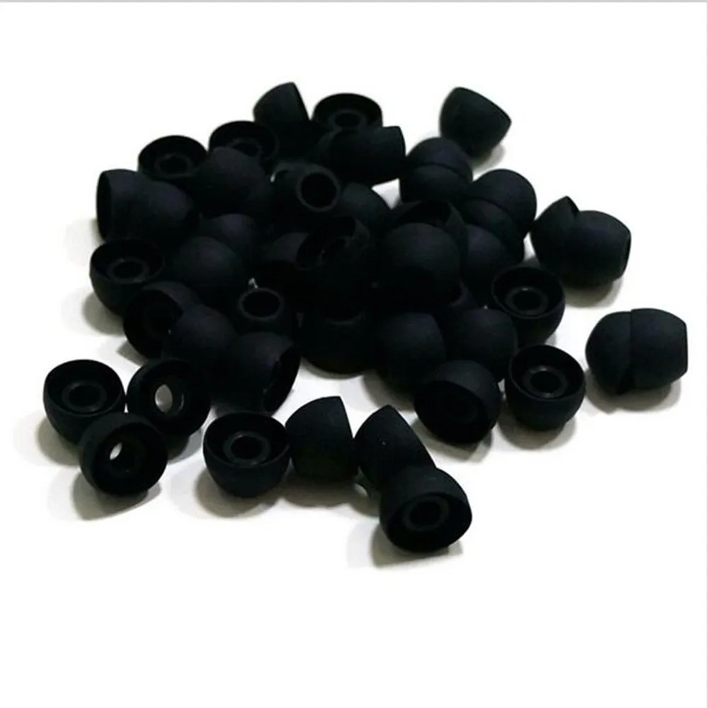 20 Pcs Universal Premium Ear Tips Silicone Replacement Earbu