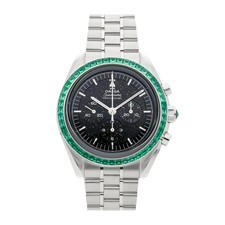 Omega Speedmaster Platinum Manual 42mm Aventurine Emerald 311.96.42.30.01.001