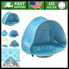 Baby Beach Tent Pop Up Portable Shade Pool UV Protection Sun Shelter for Infant