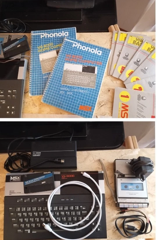Home Computer MSX PHONOLA VG8000 - Immagine 2 di 4