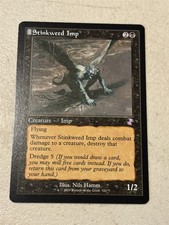 mtg Stinkweed Imp, Time Spiral Remastered, slight play
