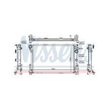 Radiateur Mercedes CLASSE SLK
