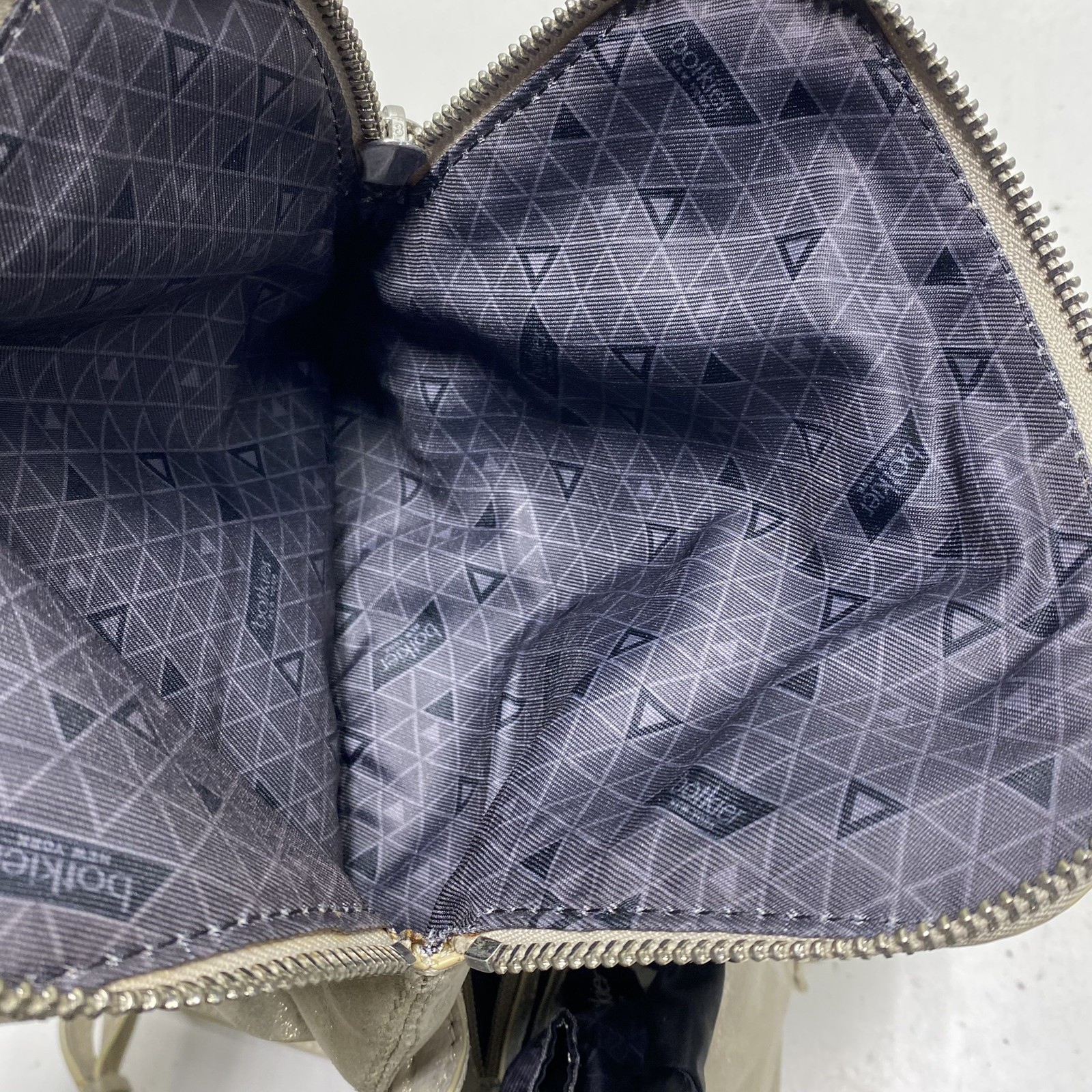 Botkier Metallic Gold Backpack - image 5