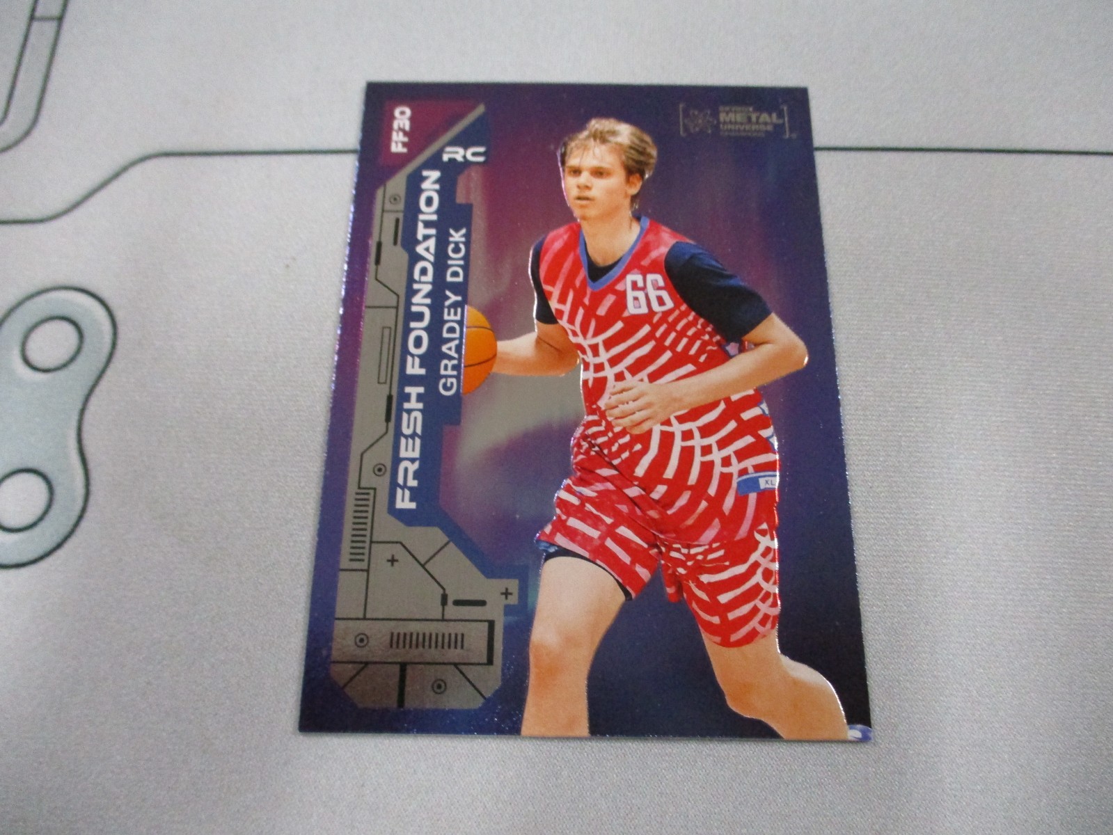 2023 Skybox Metal Universe Champions Gradey Dick Fresh Foundation Card #FF30
