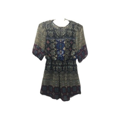 BeBop Dress Womens XL Sheer Floral Chiffon Vamp Whimsigoth Goth Fairygoth