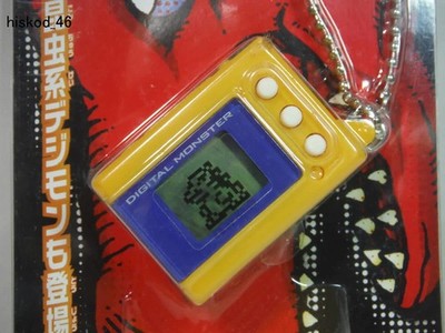 Digimon Mini Ver. 2.0 Yellow Digital Monster Virtual Pet Game Toy