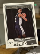 2023 Panini Hoops Victor Wembanyama Orange Explosion #298 card