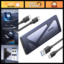 "Tool-Free USB C SSD Enclosure, 10Gbps M.2 NVMe Adapter for 2230/2242/2260/2280