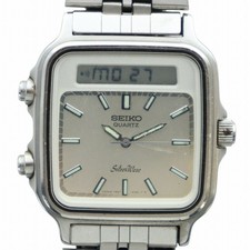 SEIKO SEIKO SilverWave Watch Quartz Ana-Digi Calendar Silver Color H557-5260 GY1