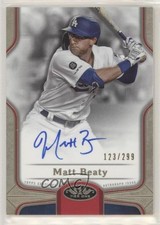 2020 Topps Tier One Break Out Auto 123/299 Matt Beaty #BOA-MBE Auto 5w7