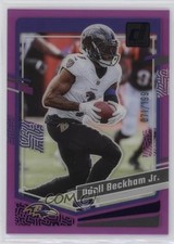 2023 Panini Clearly Donruss Purple 71/199 Odell Beckham Jr #4 0ud4