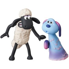 Medicom Toy UDF No.593 Shaun the Sheep Shaun Lu-La 75/60mm Figure A5230783 NEW