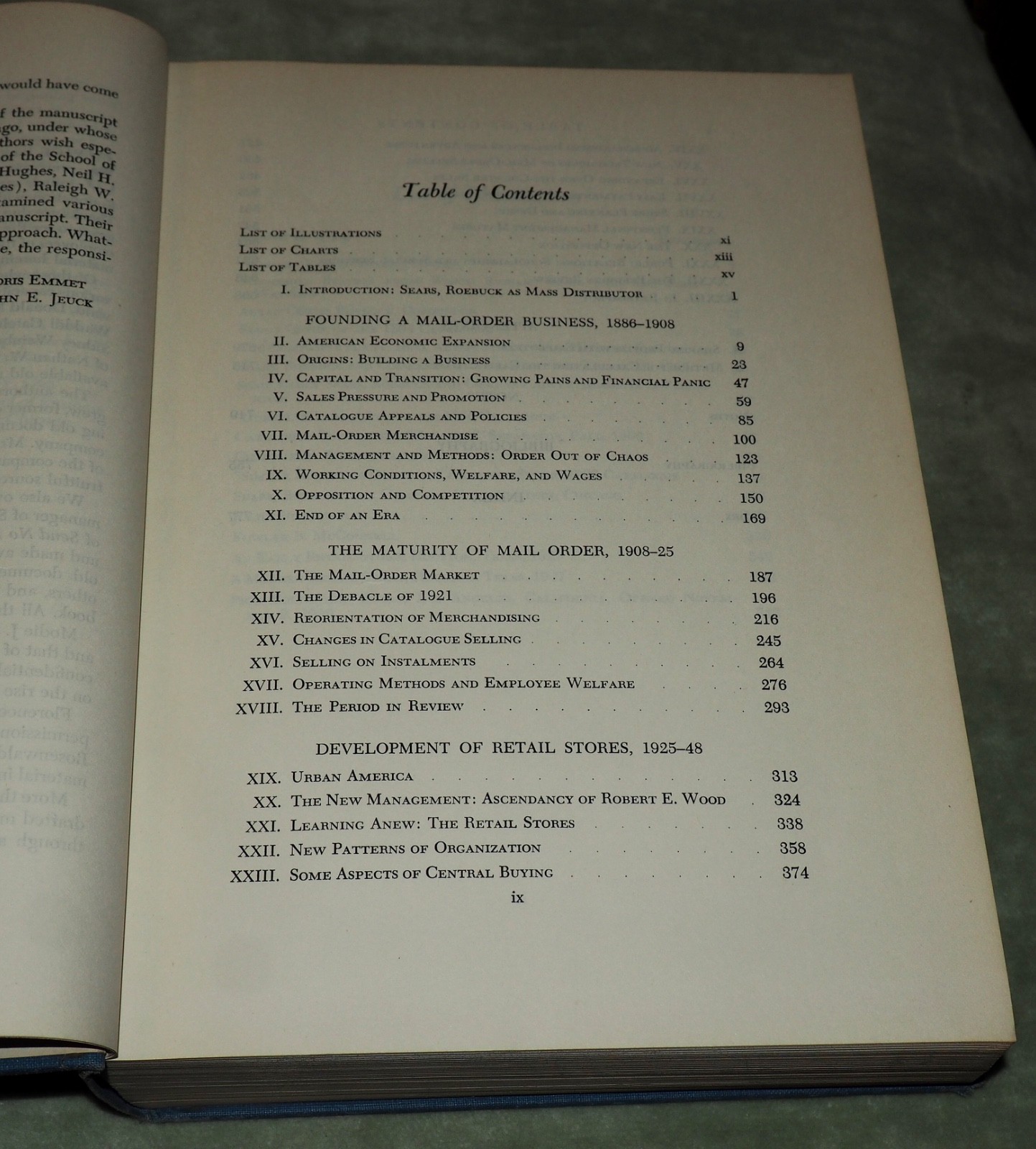 CATALOGUES And COUNTERS: A HISTORY OF SEARS, ROEBUCK & CO. with PROMO LETTER