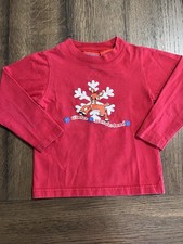 VTG Rudolph The Red Nosed Reindeer Character Long Sleeve Tee- 3T -READ