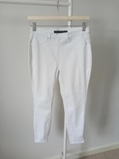 Next White Crop Denim Leggings  Size 10  New Without Tags  Spring