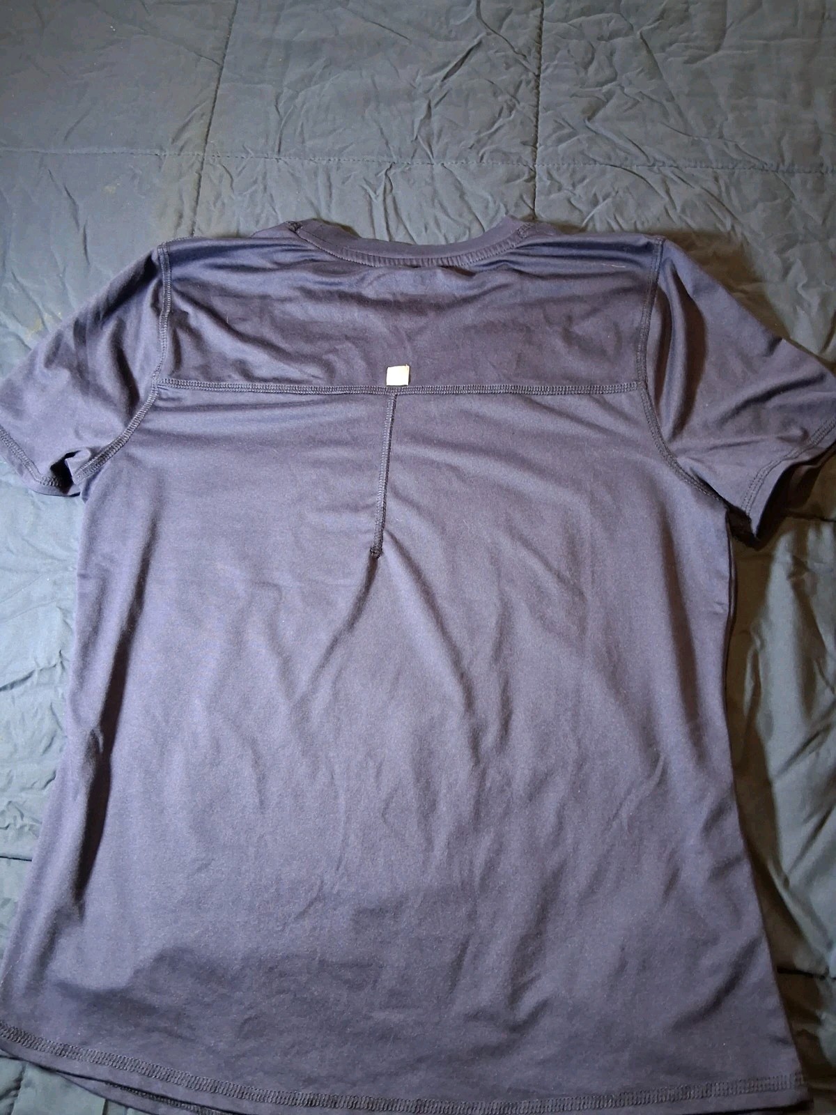 Fabletics Feel Good Performance CrewNeck Blue Shi… - image 6