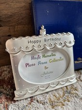 The Juliana Photo Frame Collection - Birthday Cake Design Boxed 9cm x 13cm
