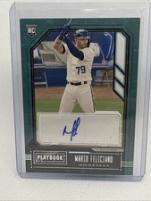 2021 Panini Chronicles - PlayBook Autographs Mario Feliciano #PA-MF (AU, RC)