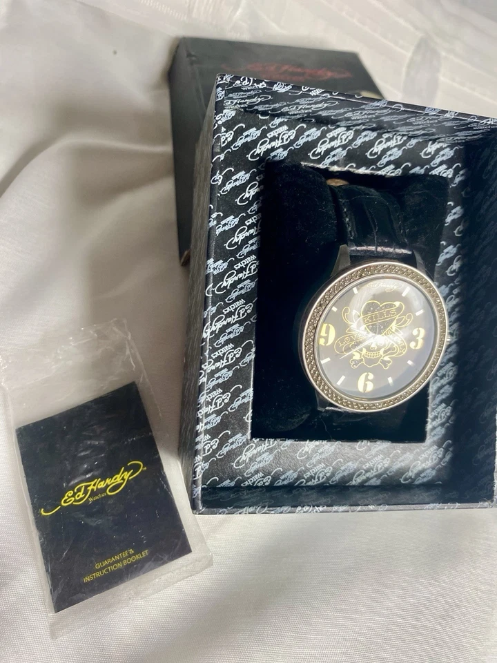 Watch Ed Hardy Love Kills Slowly Limited Edition, - Image 4 of 4