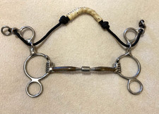 Myler 2-Ring Combination Bit with Sweet Iron Comfort Mouth- 5"