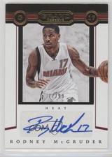 2016-17 Panini Grand Reserve Grand Auto 77/99 Rodney McGruder #37 Auto 1u6