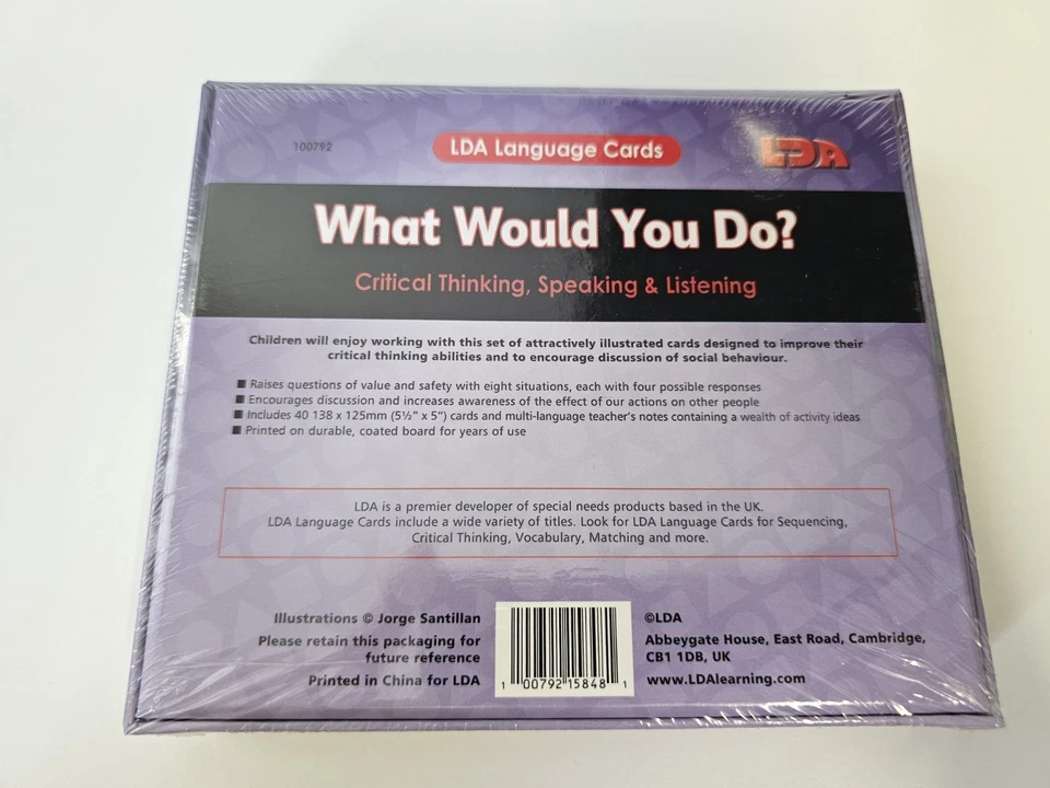 LDA Language Cards What Would You Do - Vocabulary, Speaking & Listening ALN/SEN - Image 2 of 2