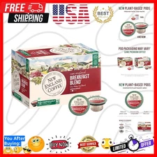 Breakfast Blend Medium Roast Single Serve Pods, 12ct Box Pack of 1