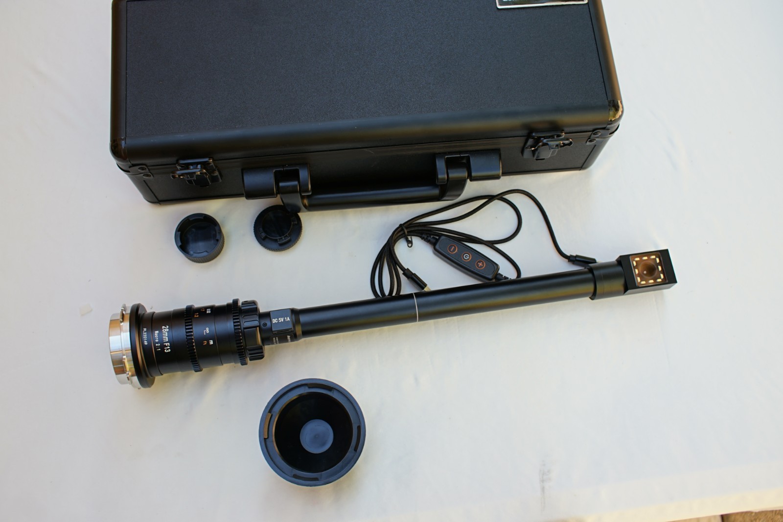 AstrHori 28mm F13 2X Macro Probe  Waterproof Lens for PL Mount - 90 Degree Tube