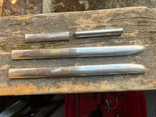 LOT of Original 1938 Ford Passenger Car Metal Side Trim Sedan Coupe 11” & 4”