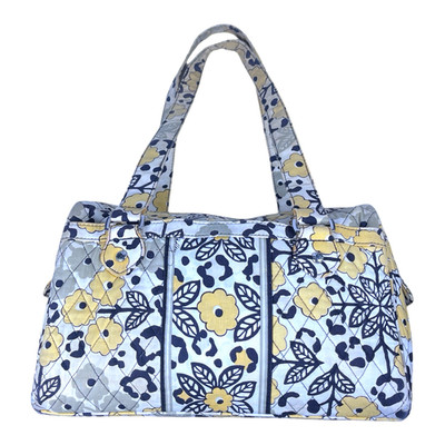  Vera Bradley GO WILD Grand Weekender Floral Travel Bag Strap Animal Luggage 