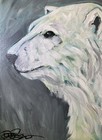 Polar Bear, 9” X 12”, Acrylic/Canvas, Original,Signed, COA — photo 5